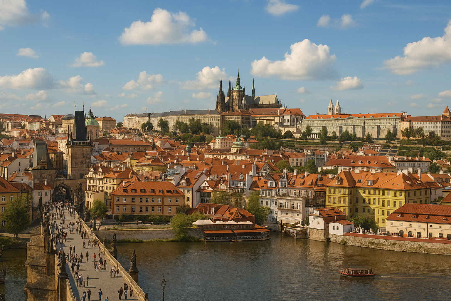 Schengen Europe city view